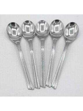 Wayzata Stainless by Reed & Barton 7 1/4 In. Place Spoon Set of 5 Pattern RDSWAY